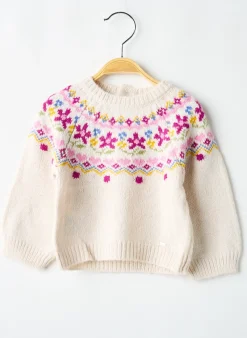 Pull Mayoral Beige Manches Longues