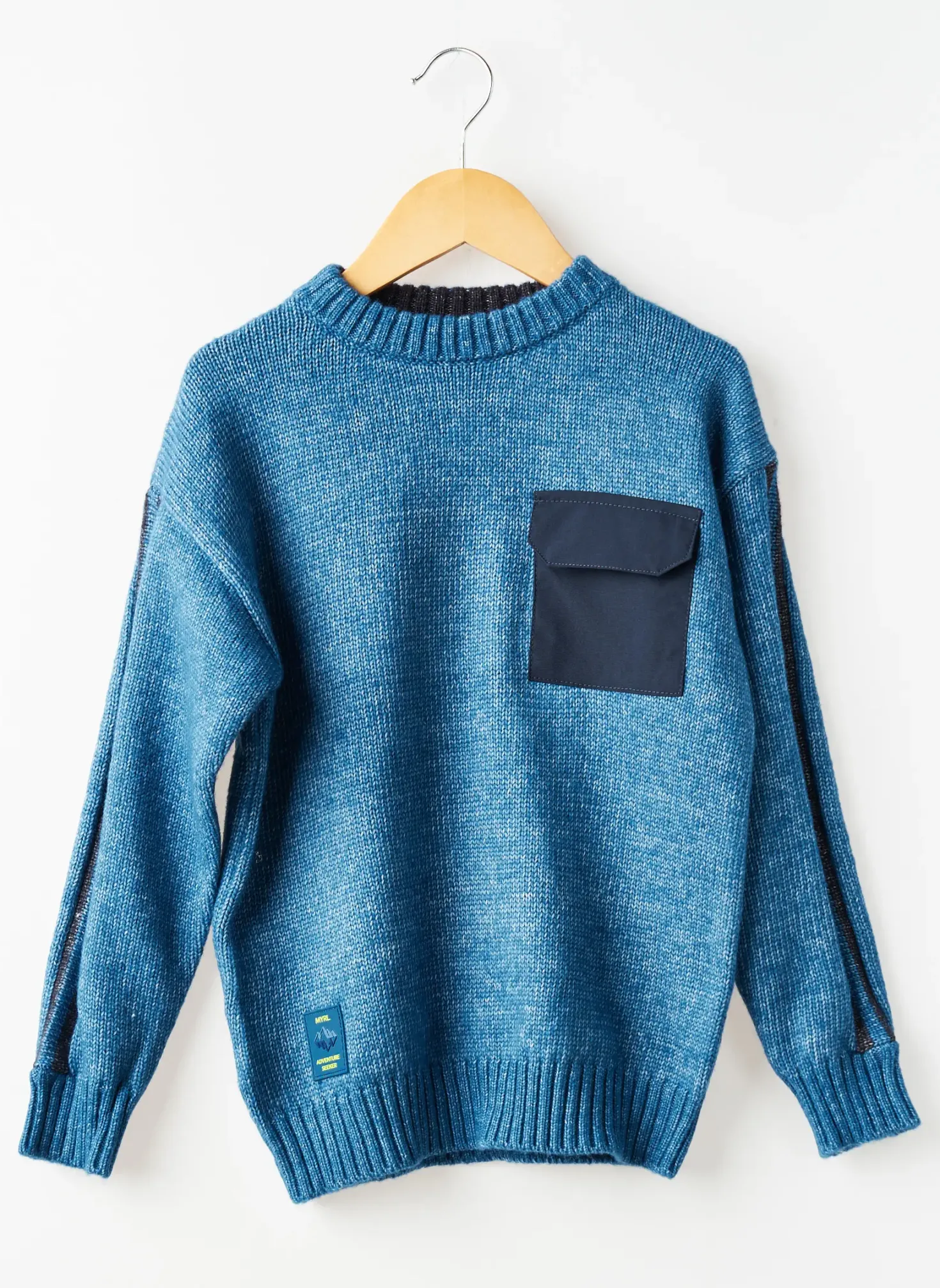 Pull Mayoral Bleu Manches Longues