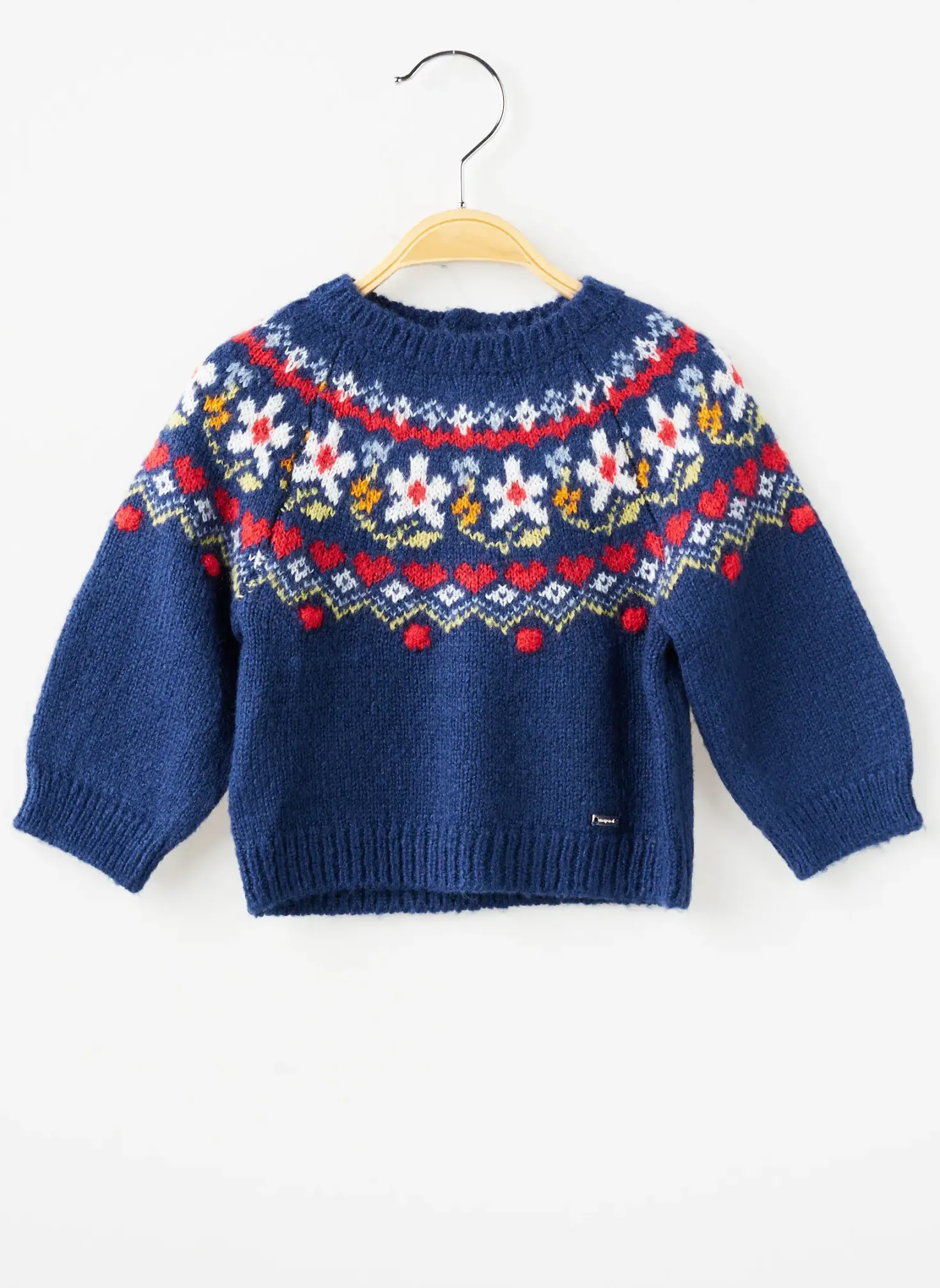 Pull Mayoral Bleu Manches Longues