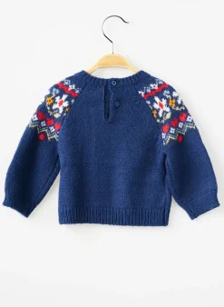 Pull Mayoral Bleu Manches Longues