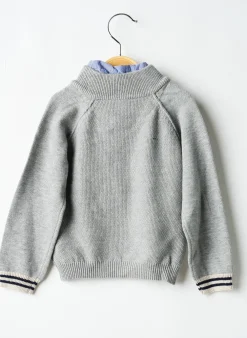 Pull Mayoral Gris Manches Longues