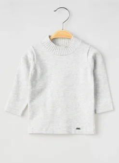Pull Mayoral Gris Manches Longues