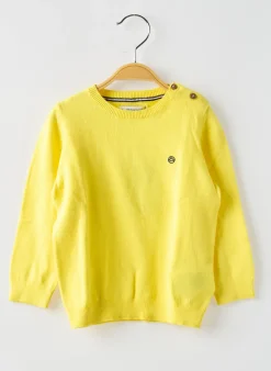 Pull Mayoral Jaune Manches Longues