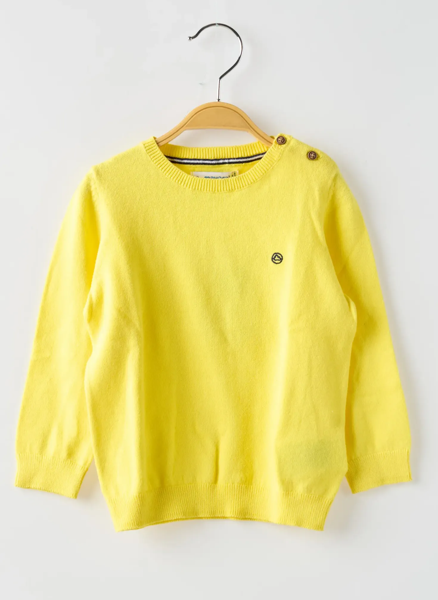 Pull Mayoral Jaune Manches Longues