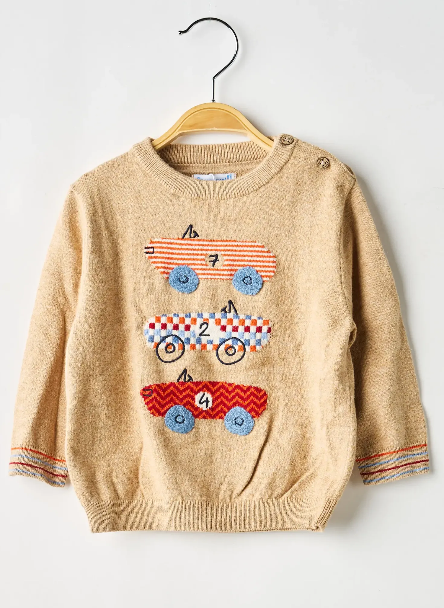 Pull Mayoral Marron Manches Longues