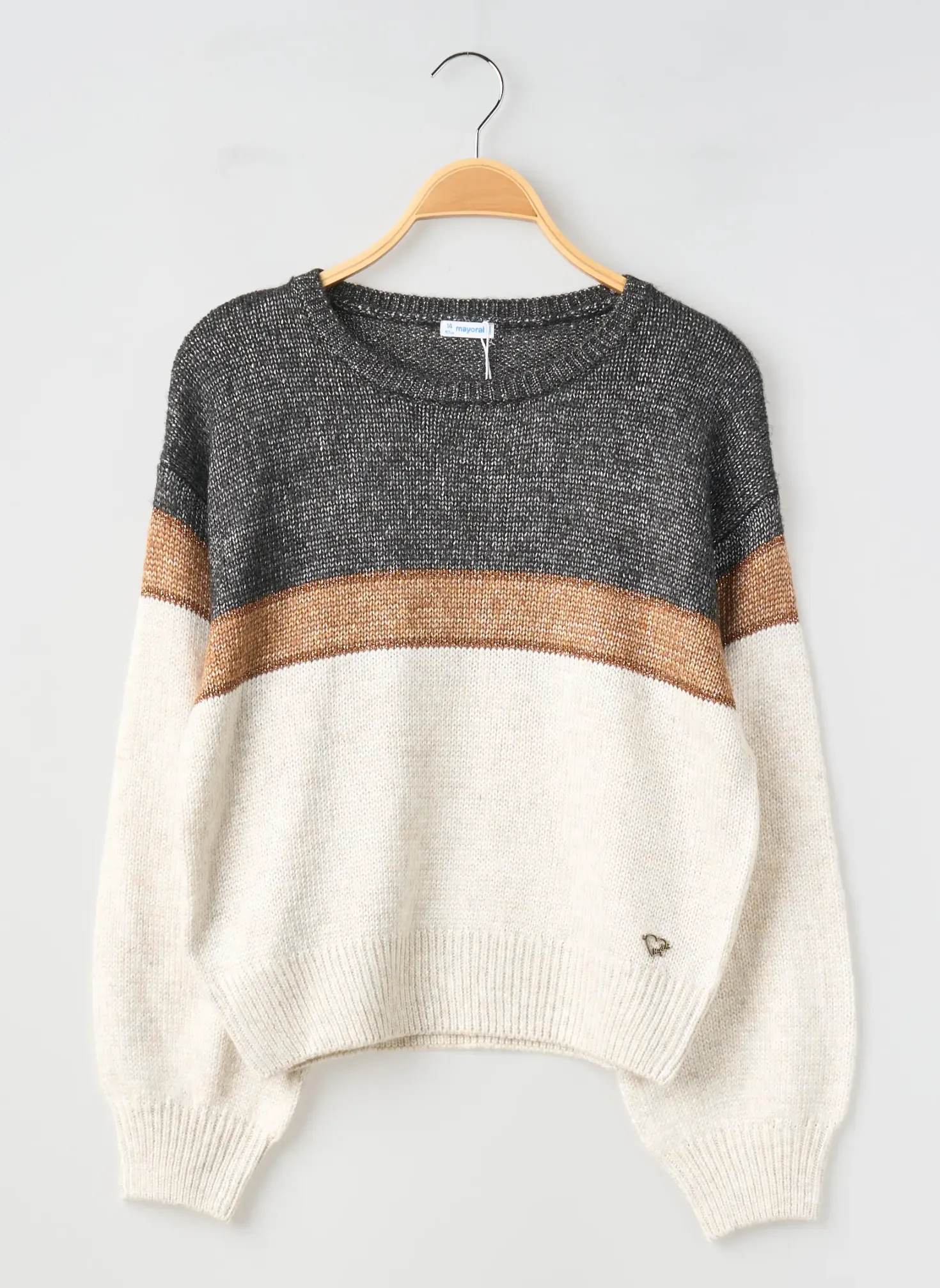 Pull Mayoral Noir Manches Longues