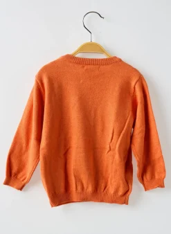 Pull Mayoral Orange Manches Longues
