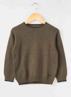 Pull Mayoral Vert Manches Longues