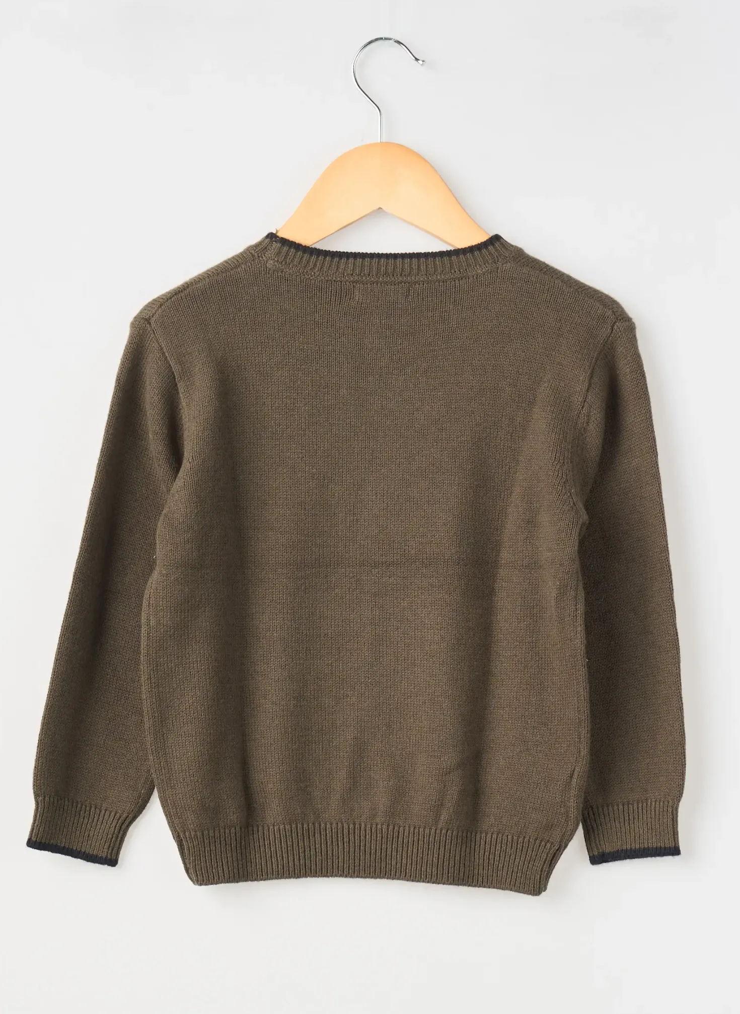 Pull Mayoral Vert Manches Longues