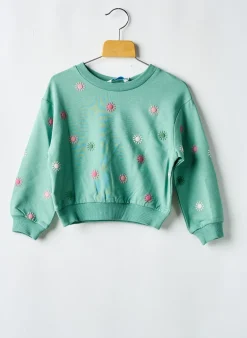 Pull Mayoral Vert Manches Longues