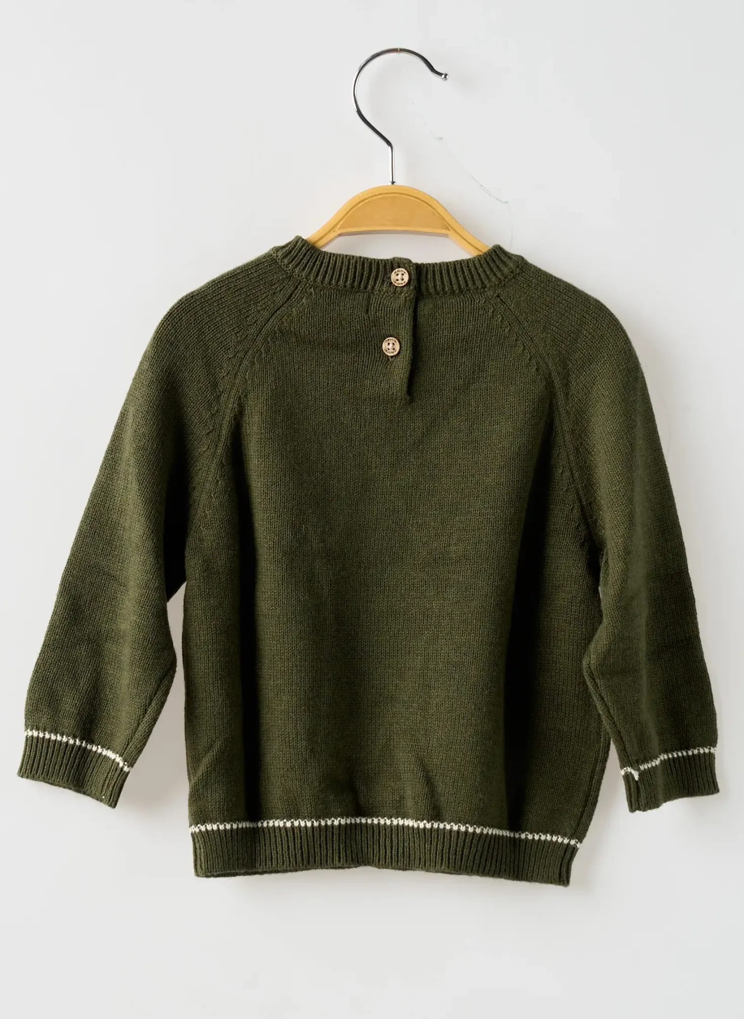 Pull Mayoral Vert Manches Longues