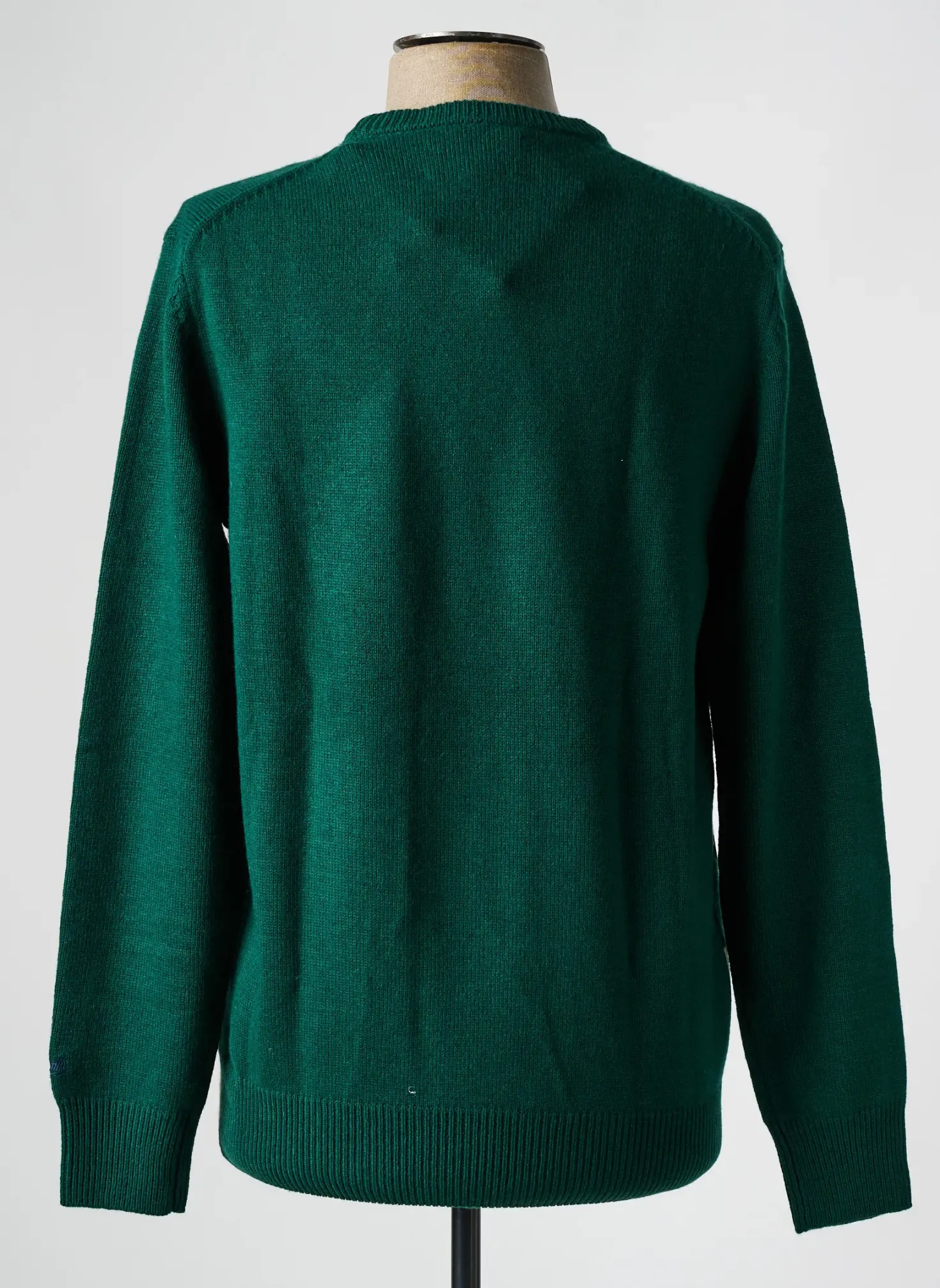 Pull Mc2 Saint Barth Vert Manches Longues