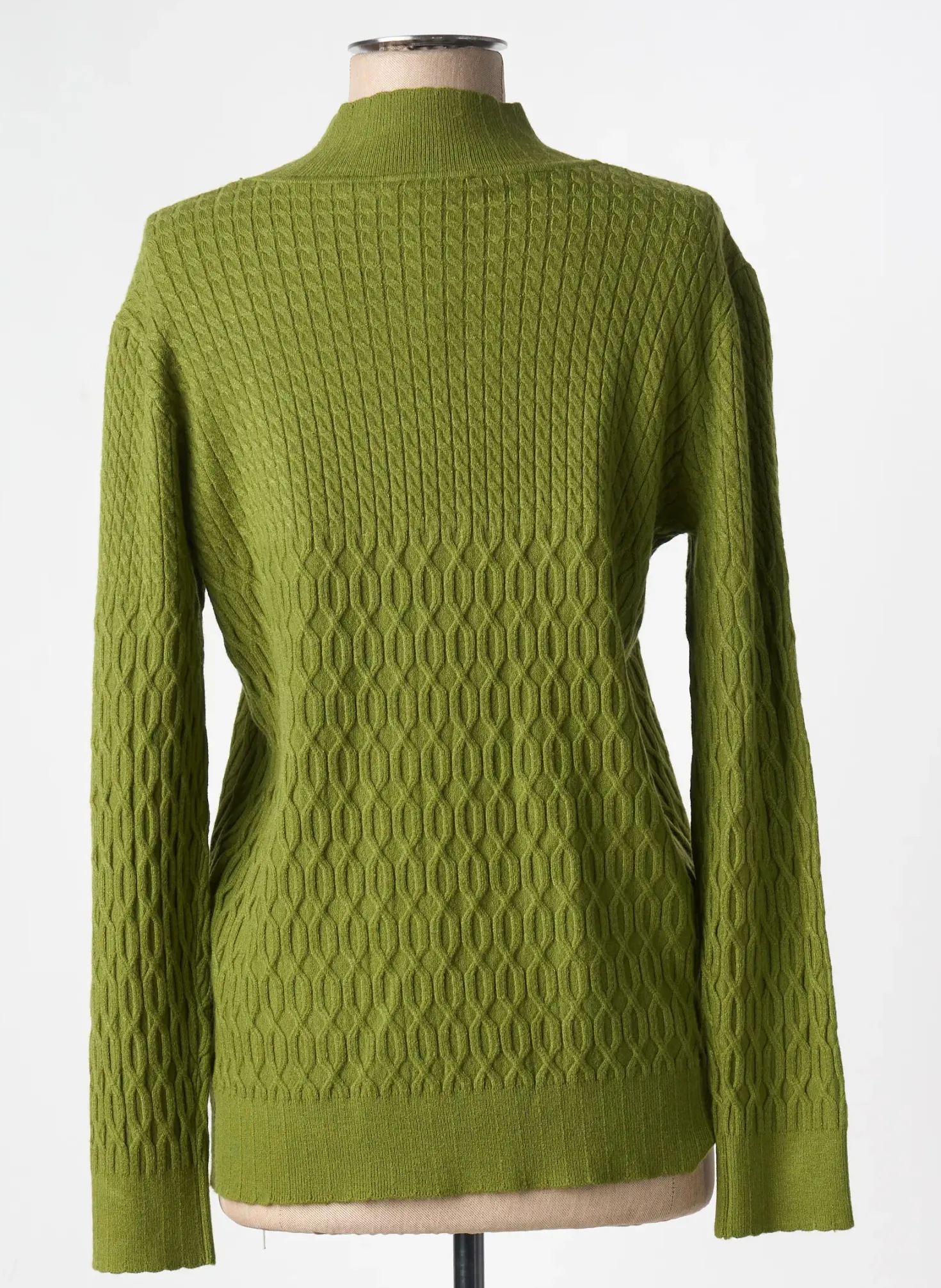 Pull Md'm Vert Manches Longues