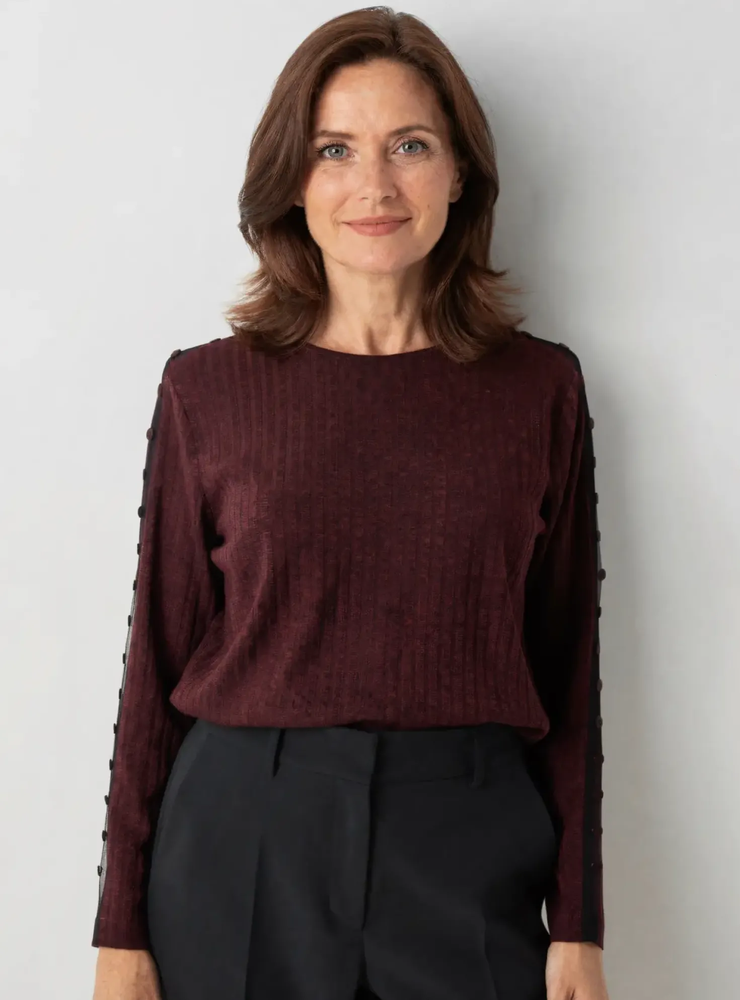 Pull Meri & Esca Violet Manches Longues