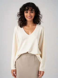 Pull M & G Monogram Beige Manches Longues