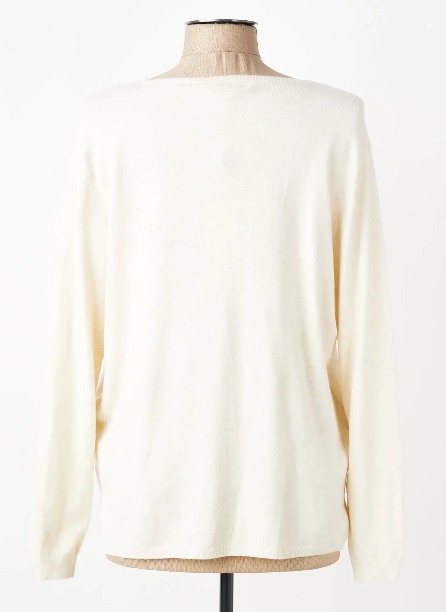 Pull M & G Monogram Beige Manches Longues