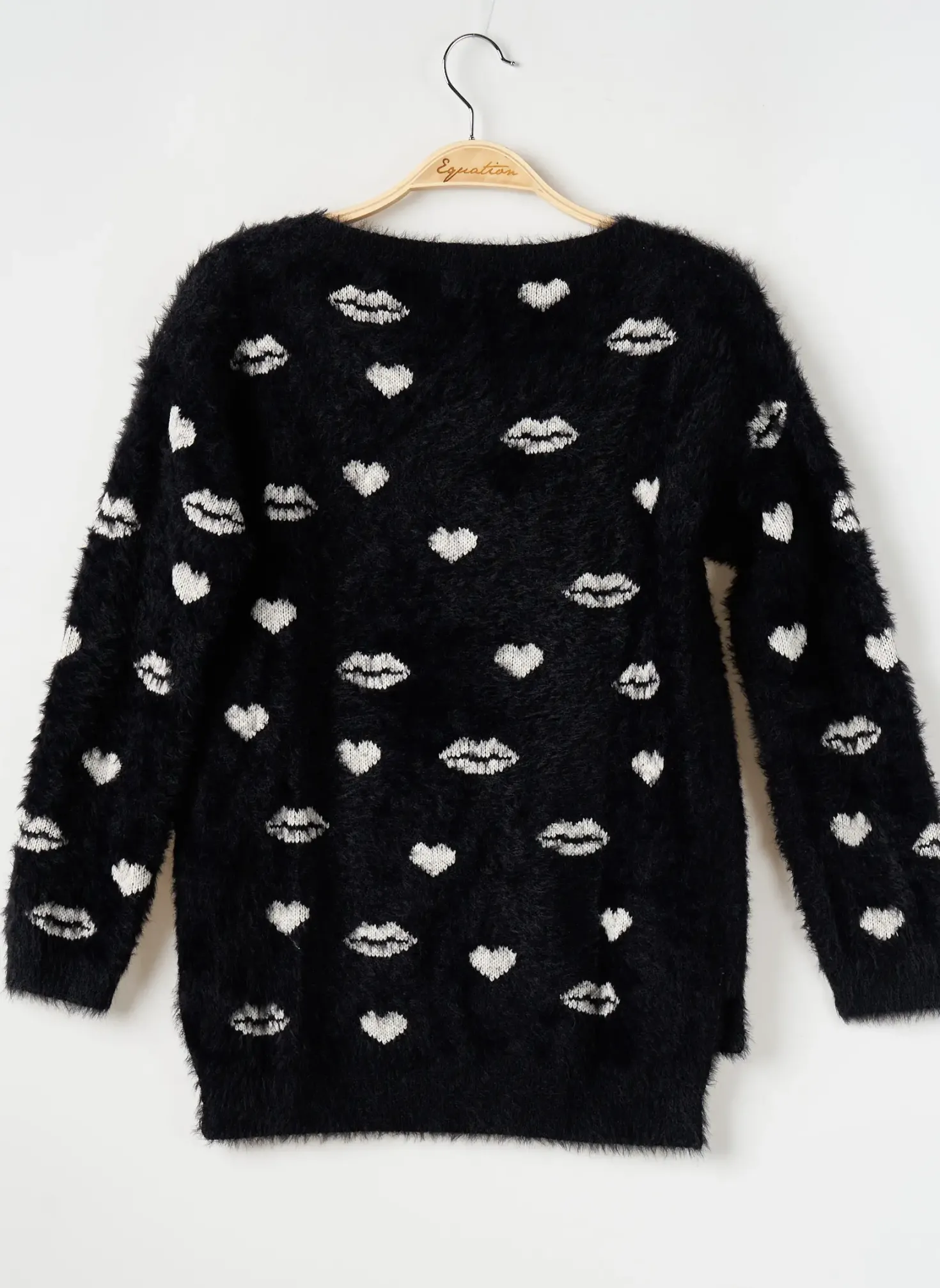 Pull Molly Bracken Noir Manches 3/4