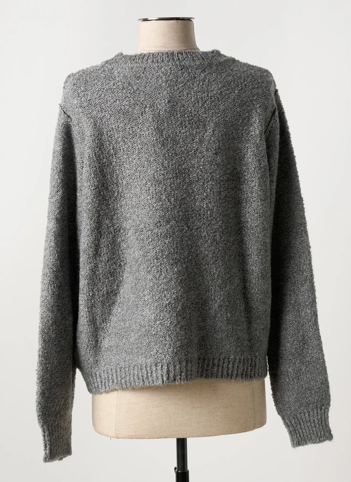 Pull More & More Gris Manches Longues