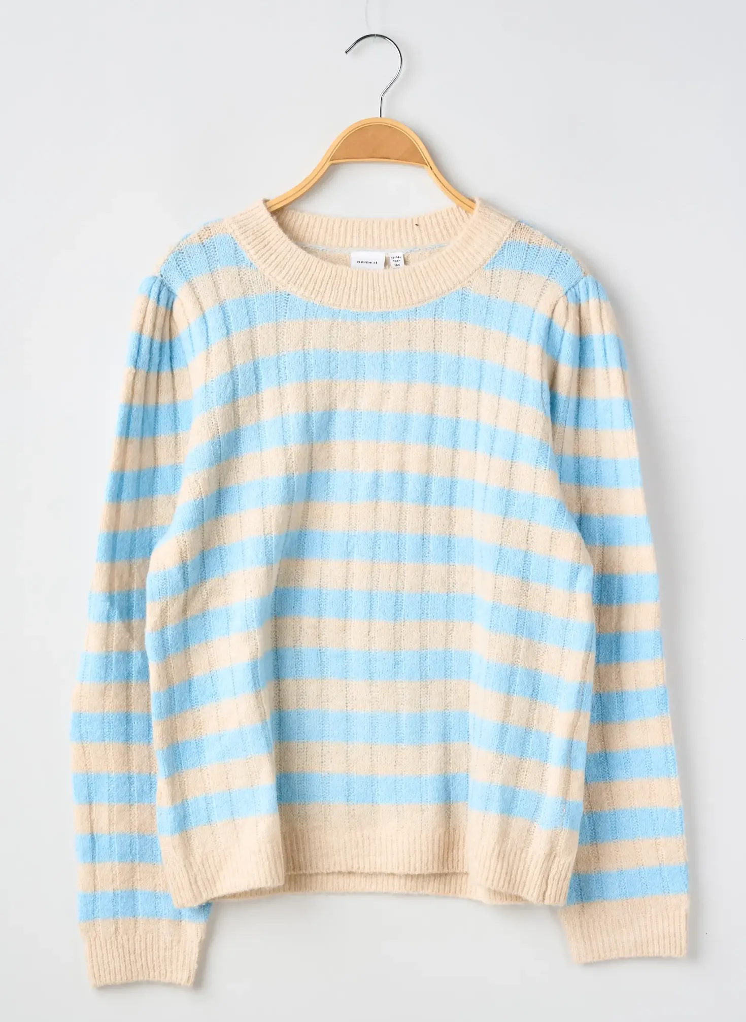 Pull Name It Bleu Manches Longues
