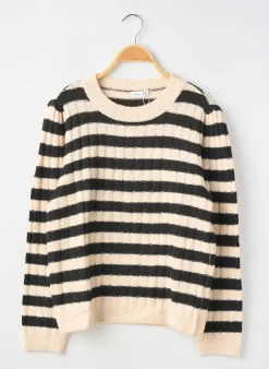 Pull Name It Noir Manches Longues