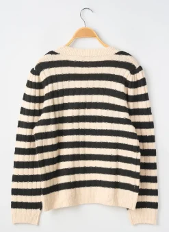 Pull Name It Noir Manches Longues