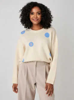 Pull Nice Things Beige Manches Longues