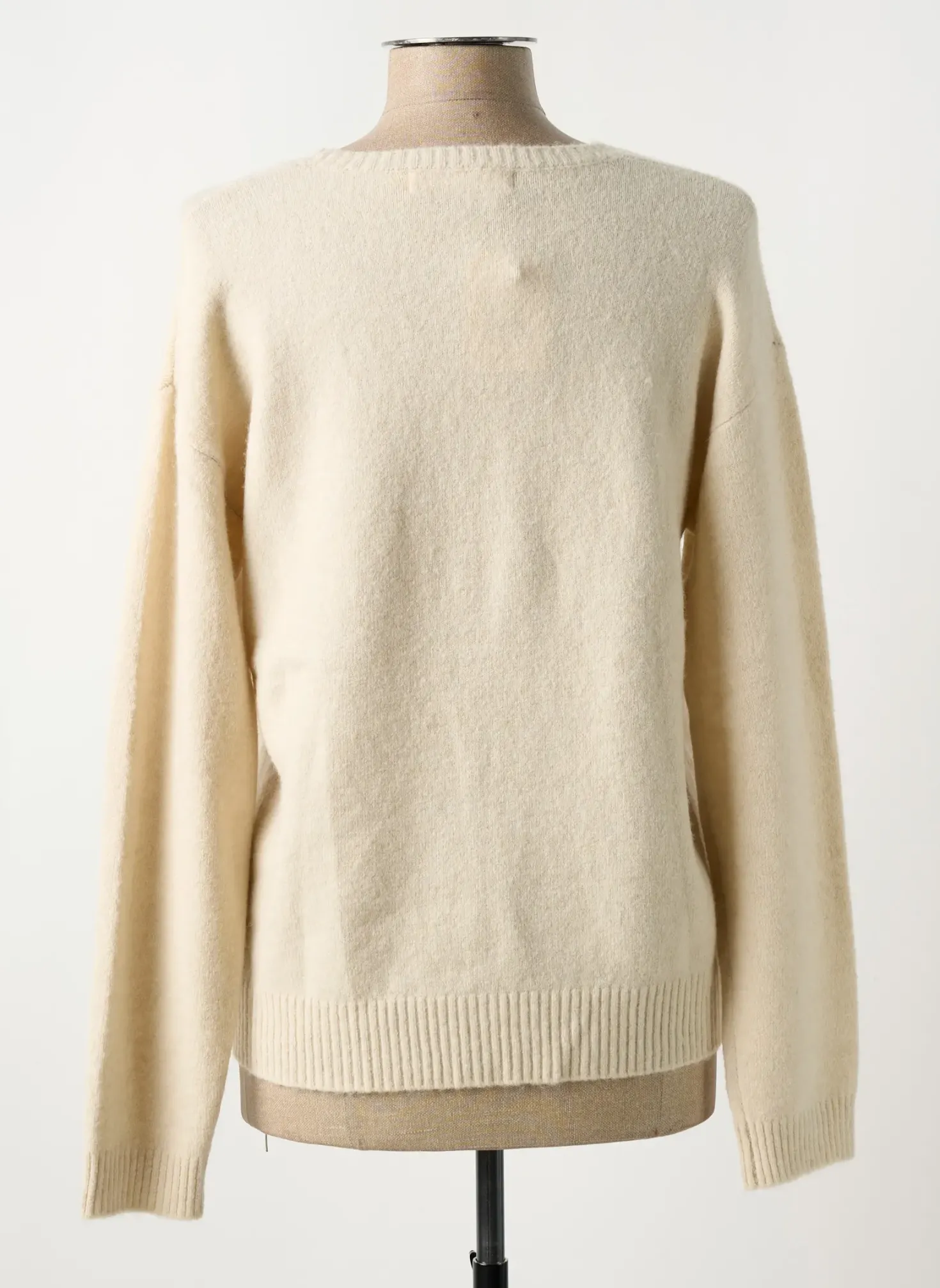 Pull Nice Things Beige Manches Longues