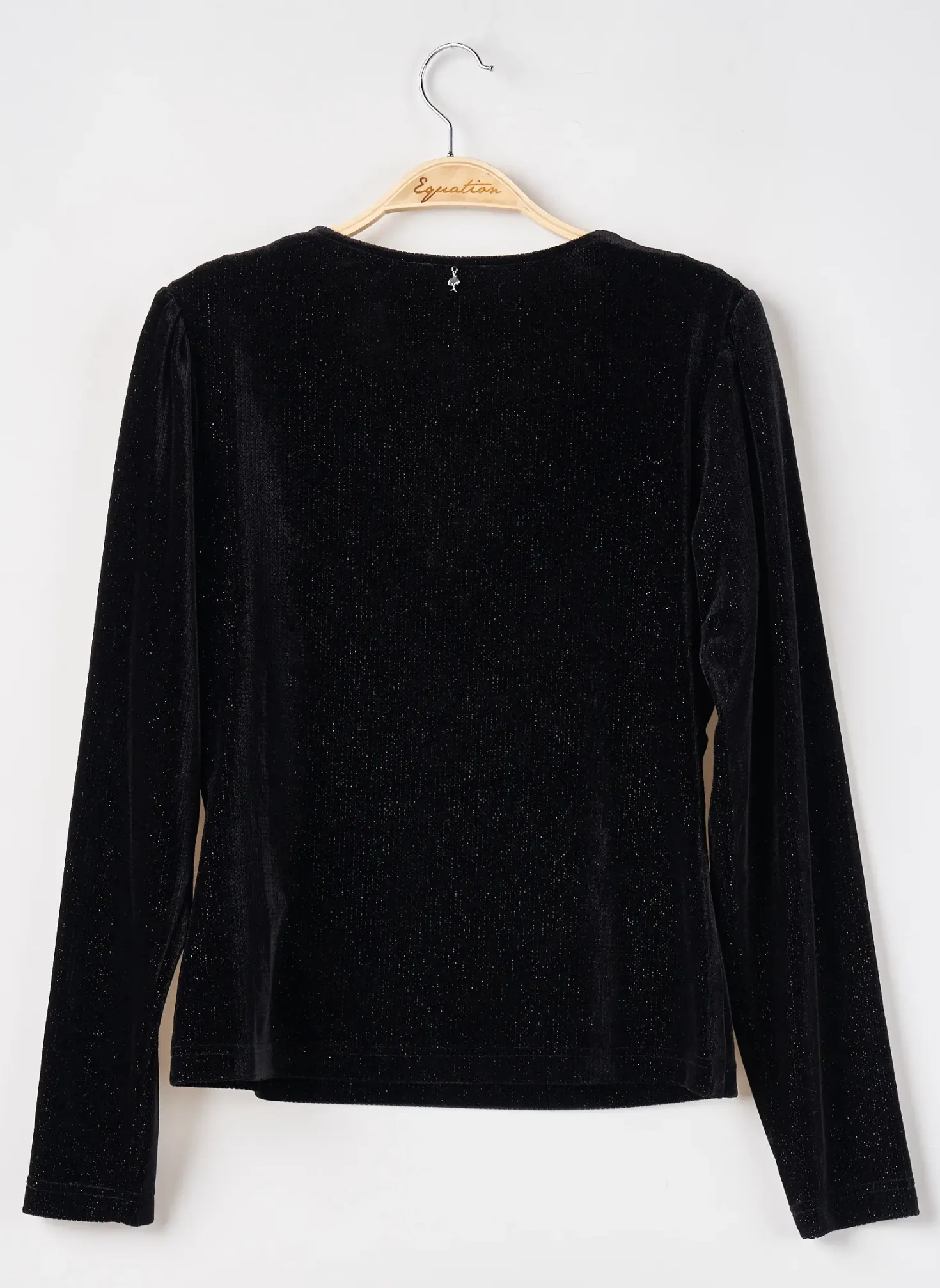 Pull One Step Noir Manches Longues