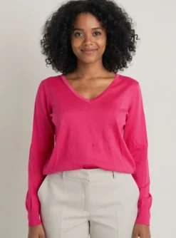 Pull Peak Performance Rose Manches Longues