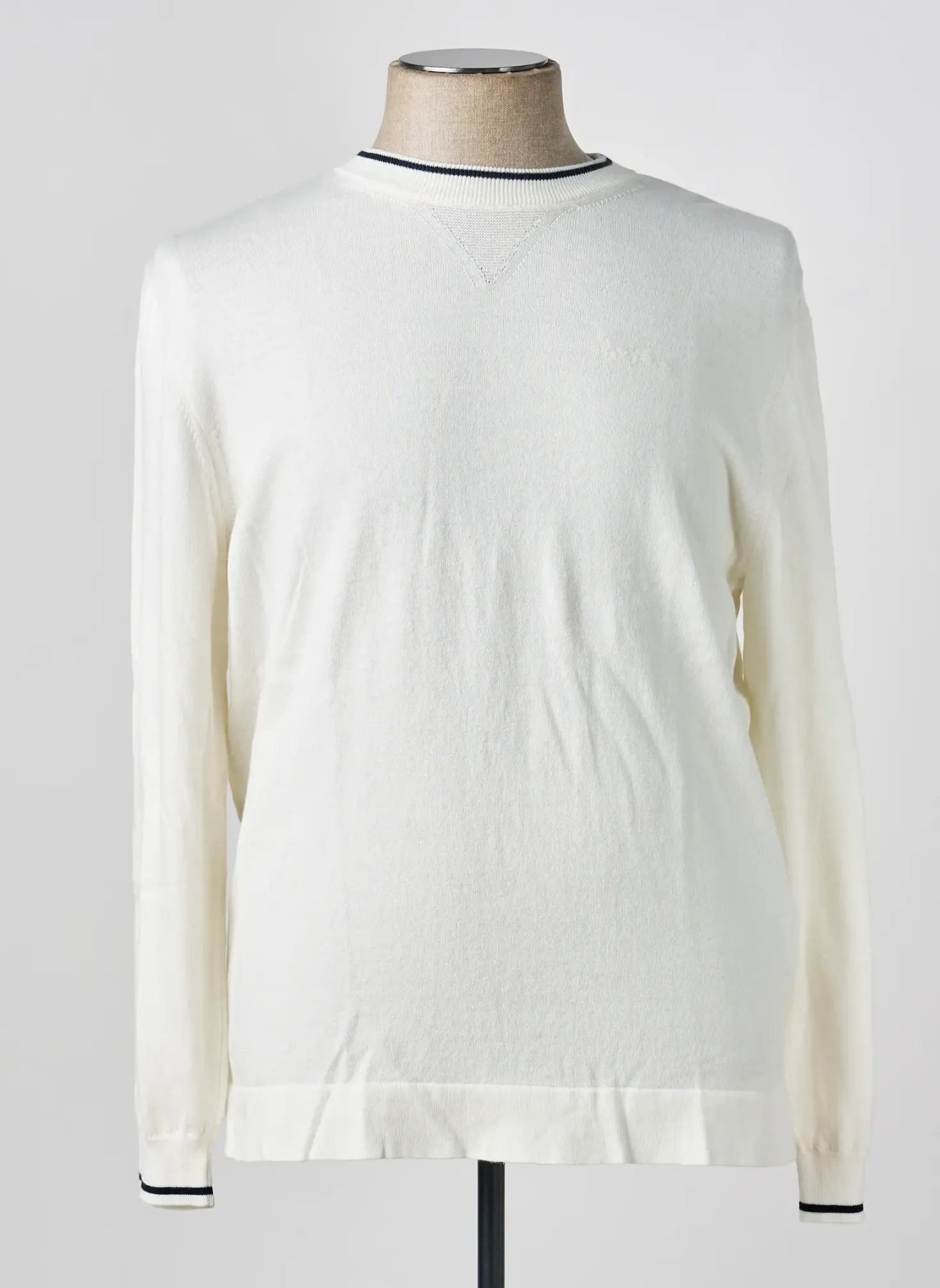 Pull Pepe Jeans Blanc Manches Longues