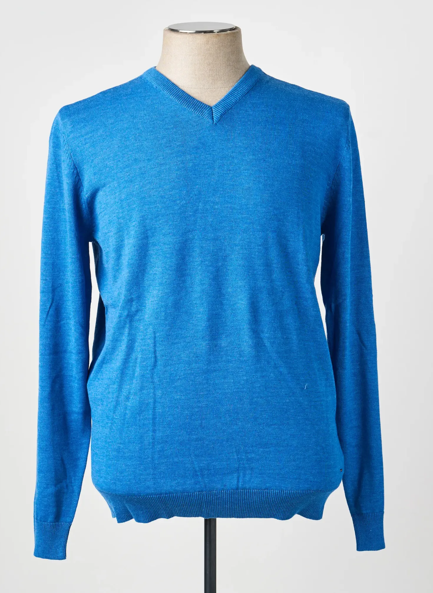 Pull Petrol Industries Bleu Manches Longues