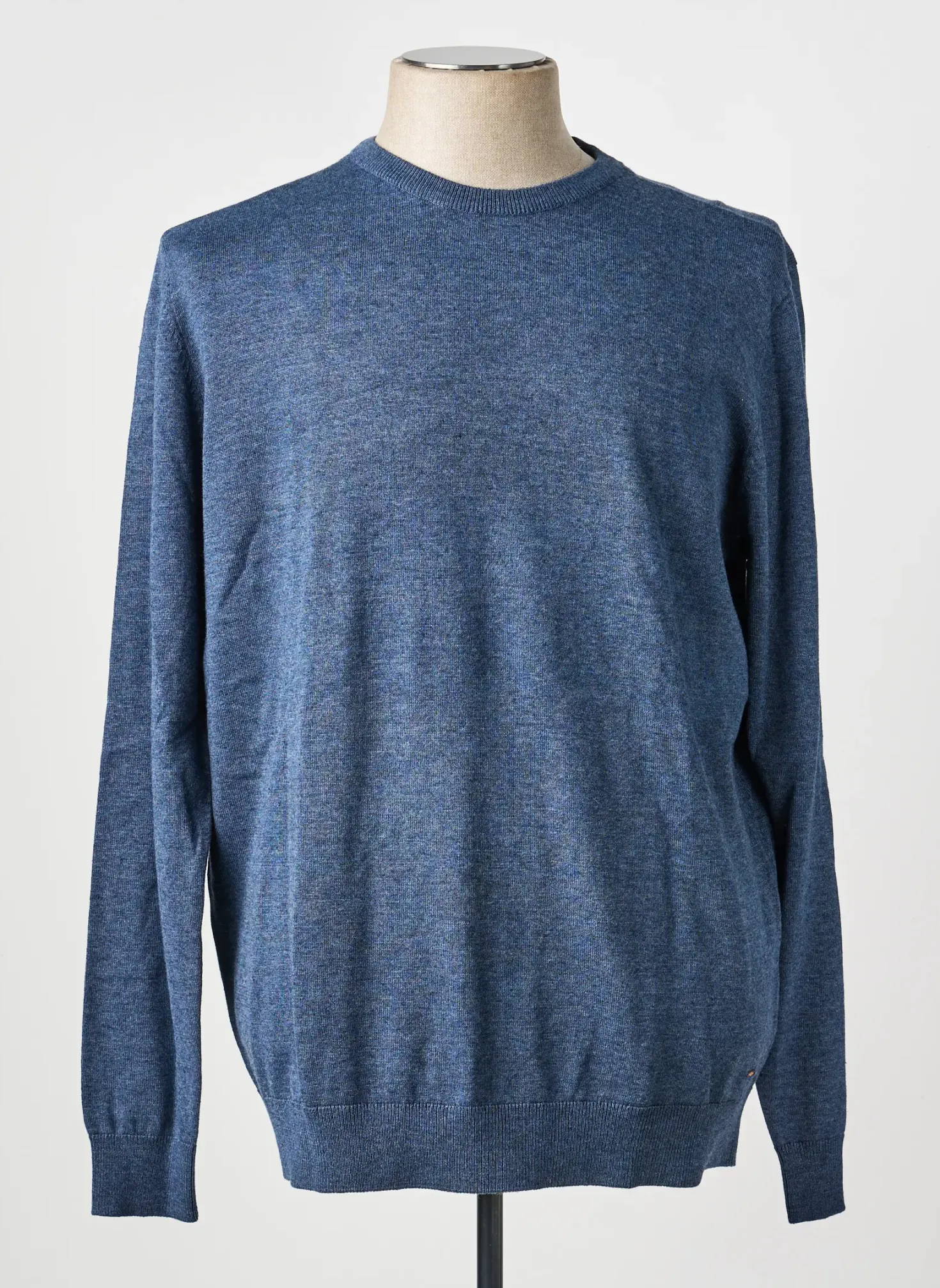 Pull Petrol Industries Bleu Manches Longues