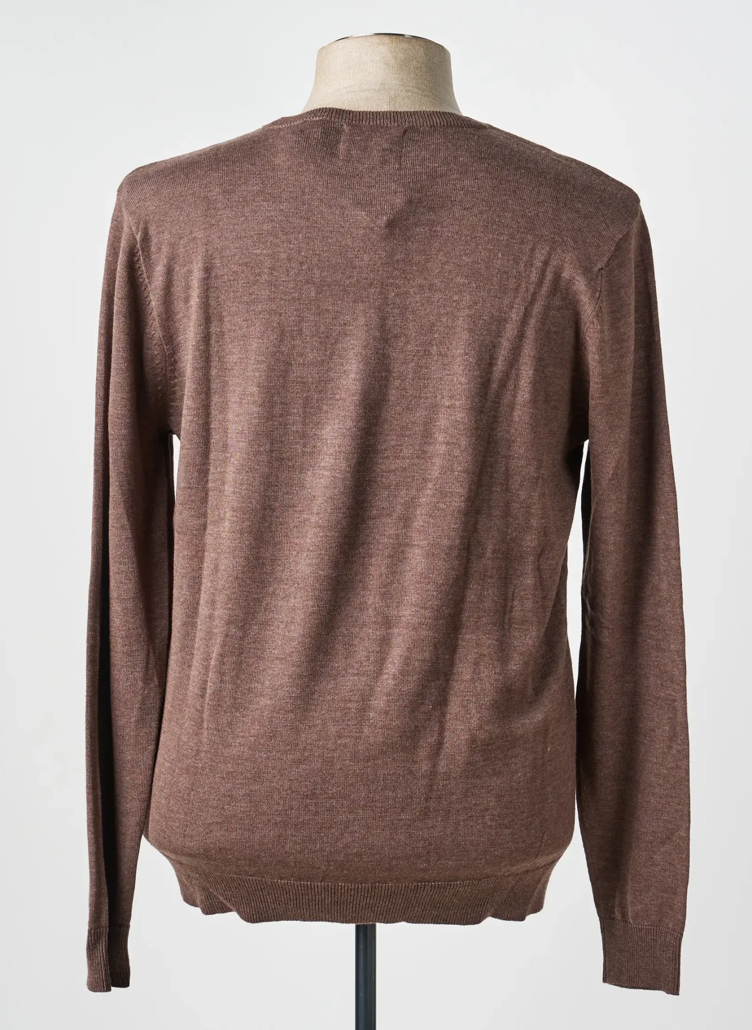 Pull Petrol Industries Marron Manches Longues