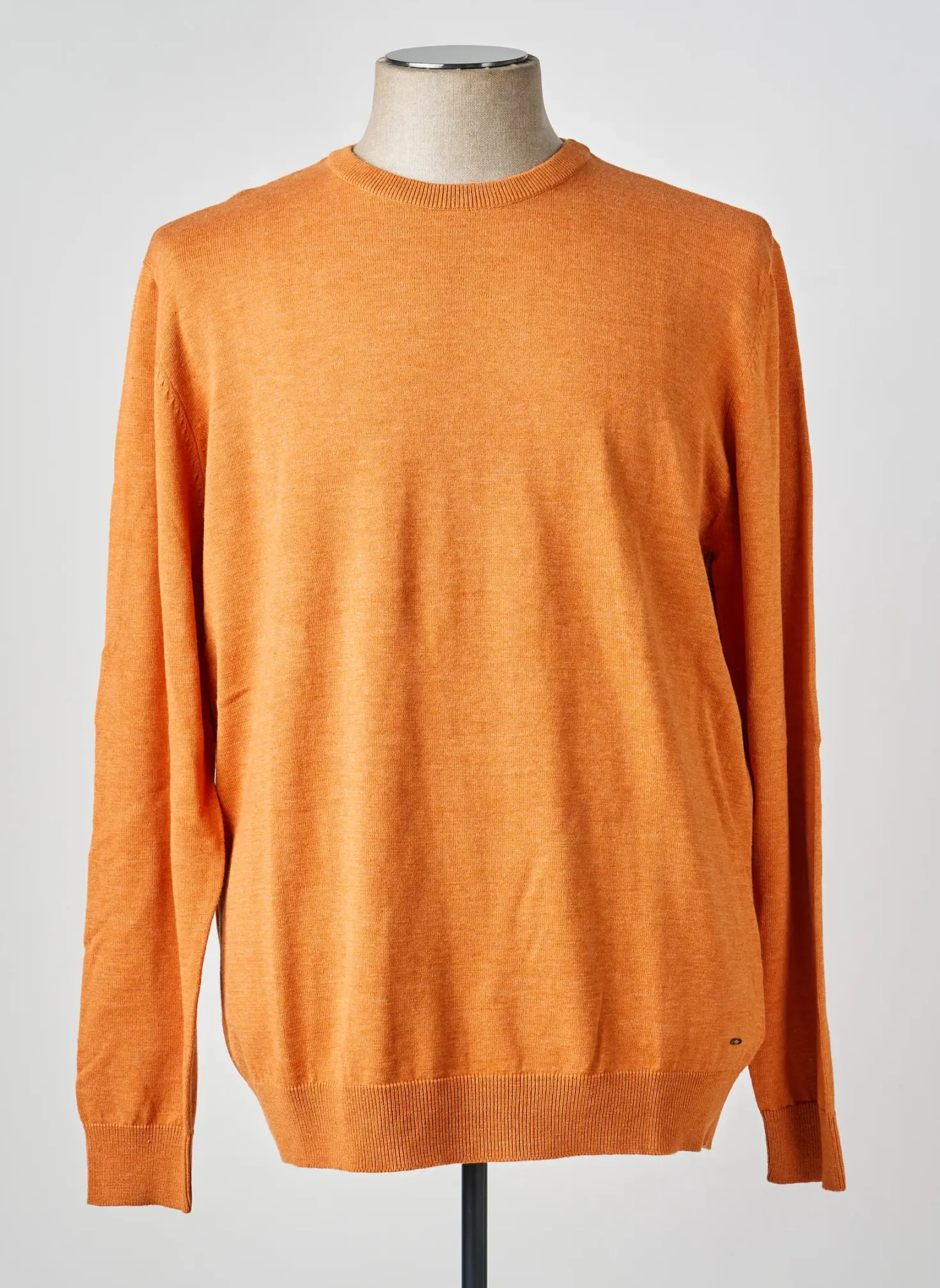 Pull Petrol Industries Orange Manches Longues