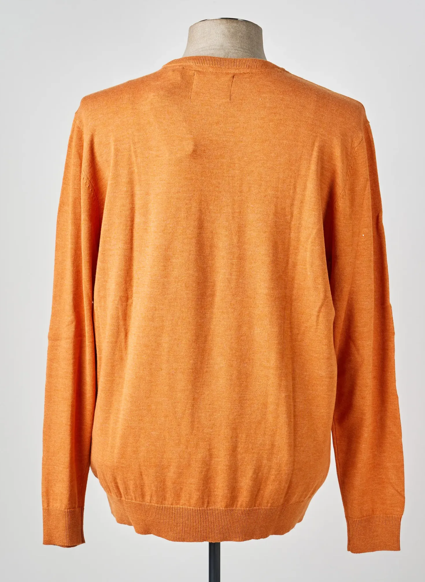 Pull Petrol Industries Orange Manches Longues