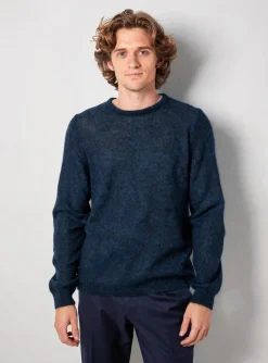 Pull Pierre Talamon Bleu Manches Longues