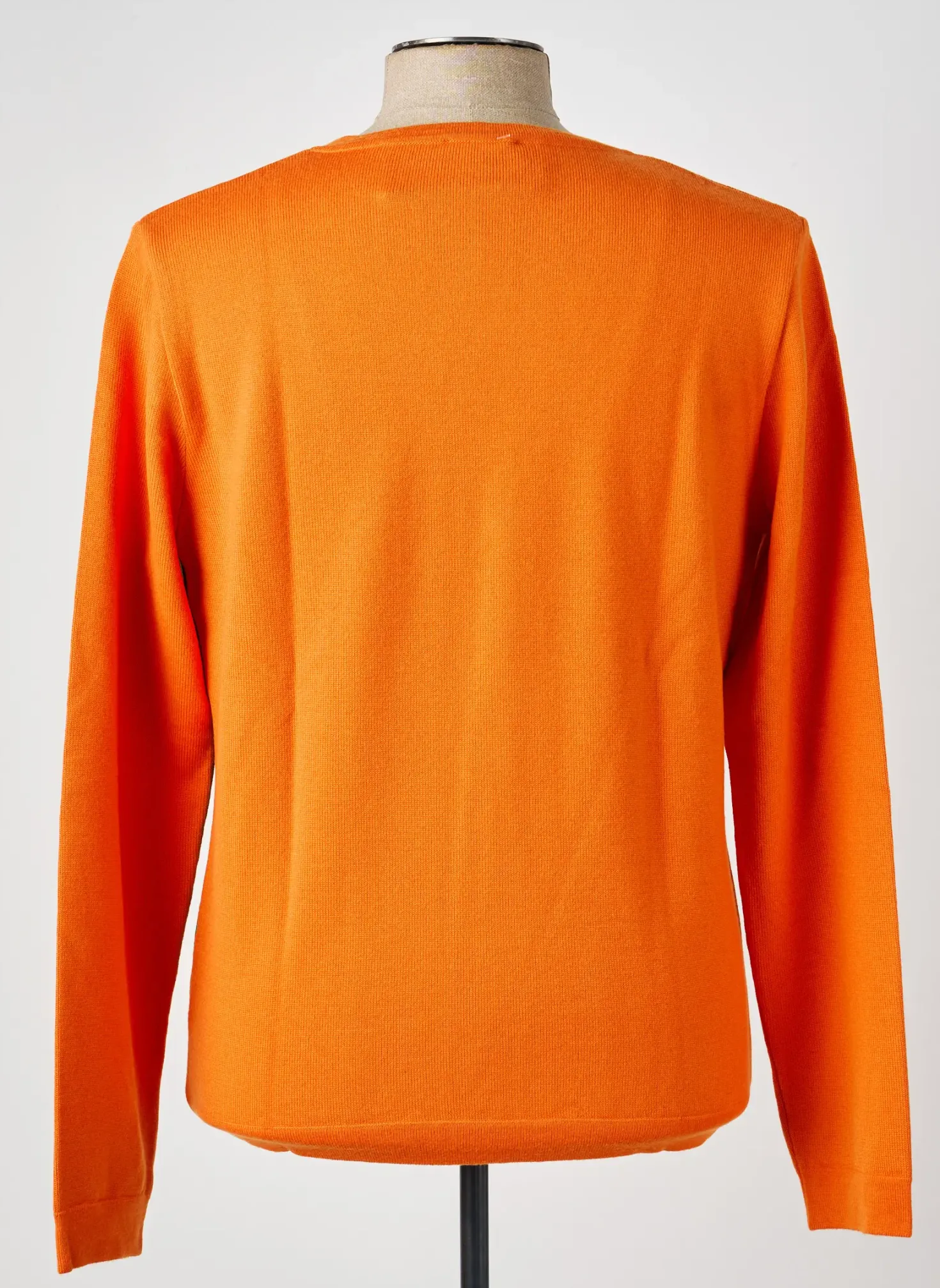 Pull Pierre Talamon Orange Manches Longues
