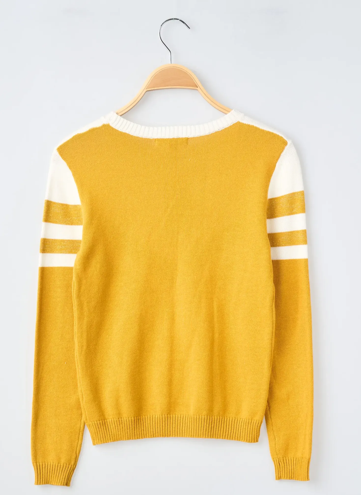 Pull Pm Loving Jaune Manches Longues