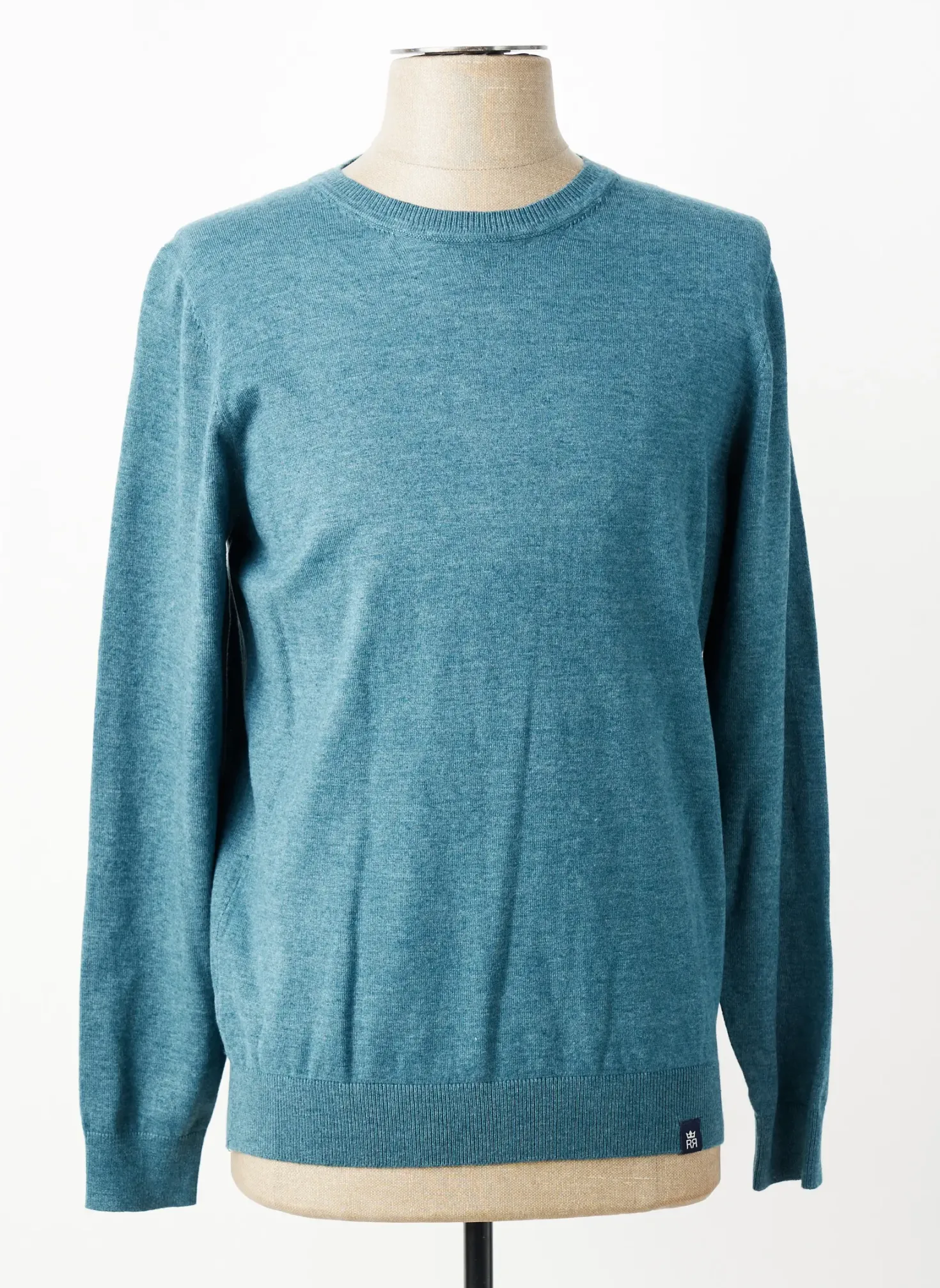 Pull Rever Mile Bleu Manches Longues