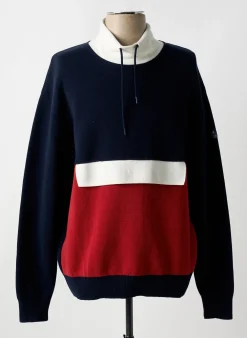 Pull Royal Mer Bleu Manches Longues