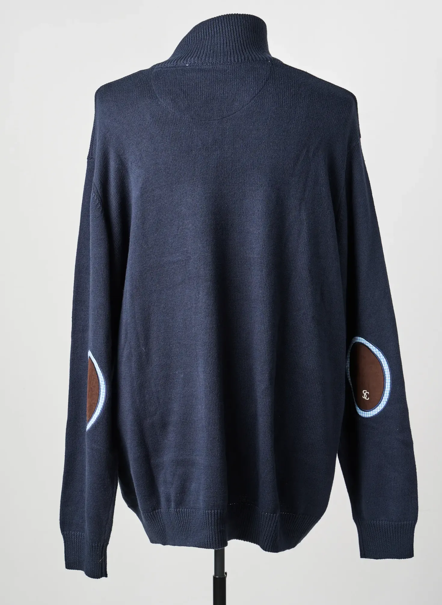 Pull Ruckfield Bleu Manches Longues