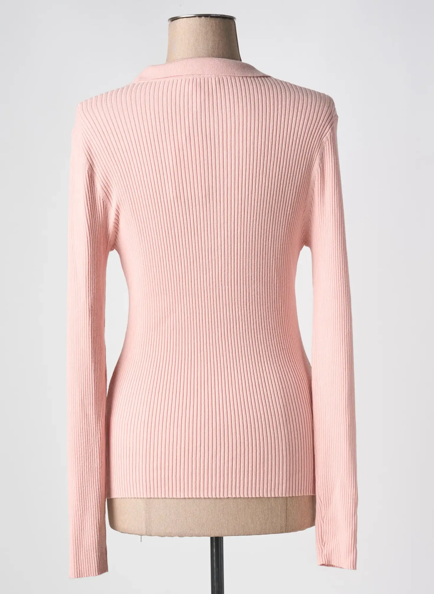 Pull Salsa Rose Manches Longues