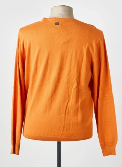 Pull Tbs Orange Manches Longues