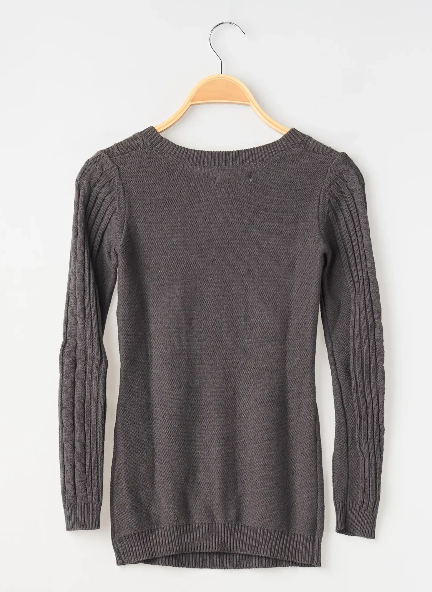 Pull Teddy Smith Gris Manches Longues
