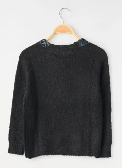 Pull Teddy Smith Noir Manches Longues