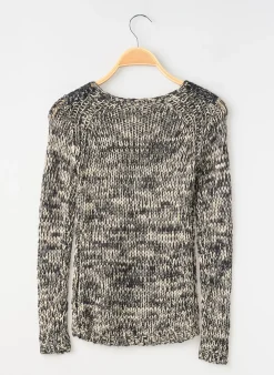 Pull Teddy Smith Noir Manches Longues