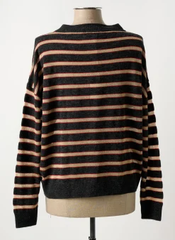 Pull Teoh & Lea Gris Manches Longues