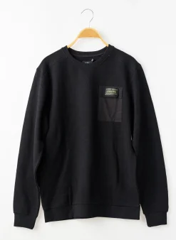 Pull Tiffosi Noir Manches Longues