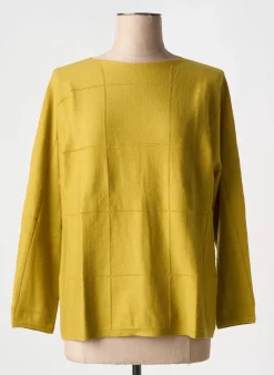 Pull Tripode Vert Manches Longues