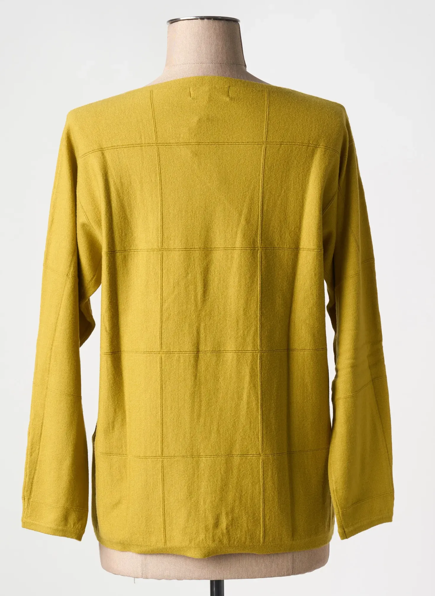 Pull Tripode Vert Manches Longues